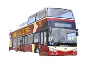 ANKAI Citybus à double pont 12 mètres 78 sièges à toit ouvert avec toit de sécurité bus touristique