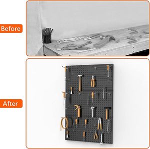 Garage Standard Panel Board Rack Papier handtuch halter für Garten lager regal Peg Board Tool Box Organizer - Product Image 2