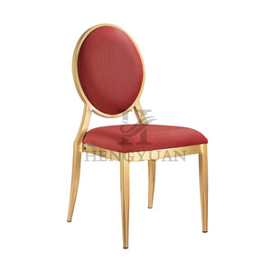 Muebles <span class=keywords><strong>ronda</strong></span> silla apilable de metal <span class=keywords><strong>restaurante</strong></span> Silla de comedor de hotel para <span class=keywords><strong>la</strong></span> venta - Product Image 1
