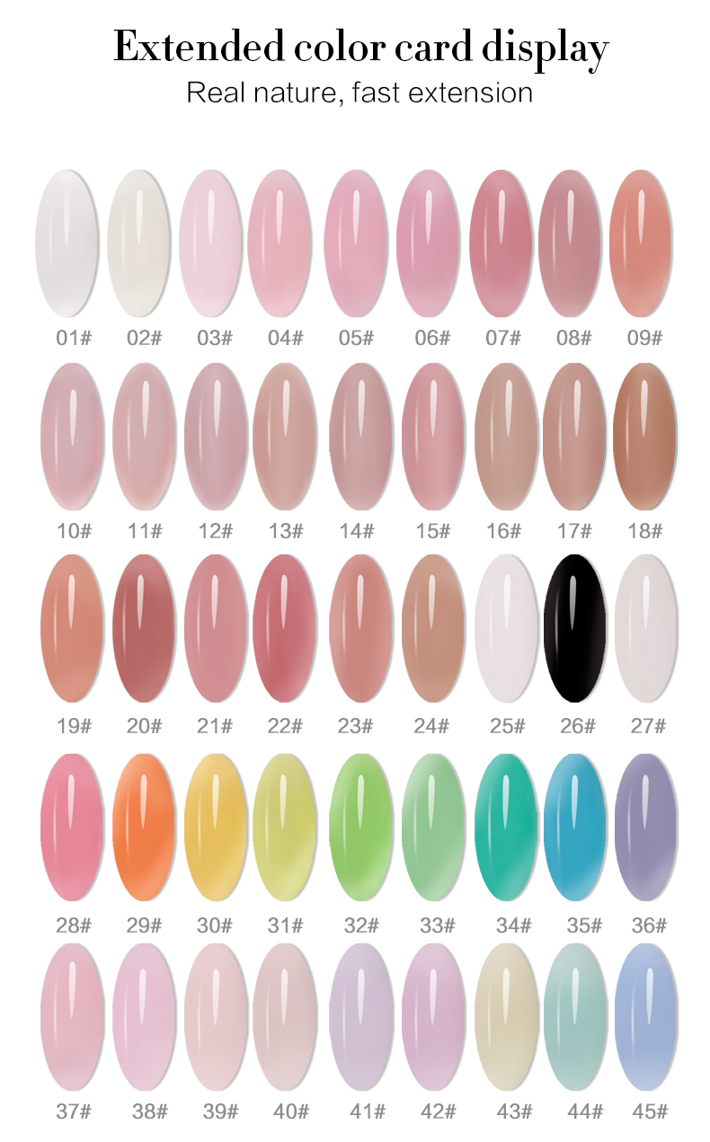 Mix color gel polish