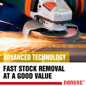 Disque à lamelles 4-1/2 "Disque à lamelles en fibre de verre avec support en oxyde de zircone Disque à lamelles rond abrasif 4.5 pour ébavurage - Product Image 5