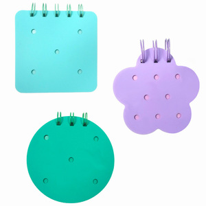 สมุดโน้ตซิลิโคน DIY แบบม้วน พกพาสะดวก ลายการ์ตูน ของขวัญเทศกาล - Product Image 1