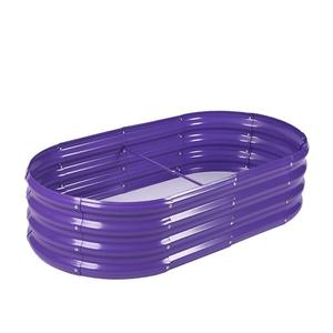 Lit <span class=keywords><strong>surélevé</strong></span> en métal galvanisé avec <span class=keywords><strong>construction</strong></span> durable Jardinière de <span class=keywords><strong>potager</strong></span> à la maison - Product Image 1