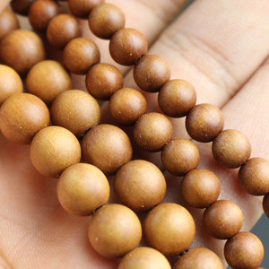 Indian Sandalwood Prayer <b>Beads</b> 108 <b>Bead</b> Wooden <b>Bracelet</b> Ethnic Style Jewelry Gift for <b>Men</b> Women - Product Image 3