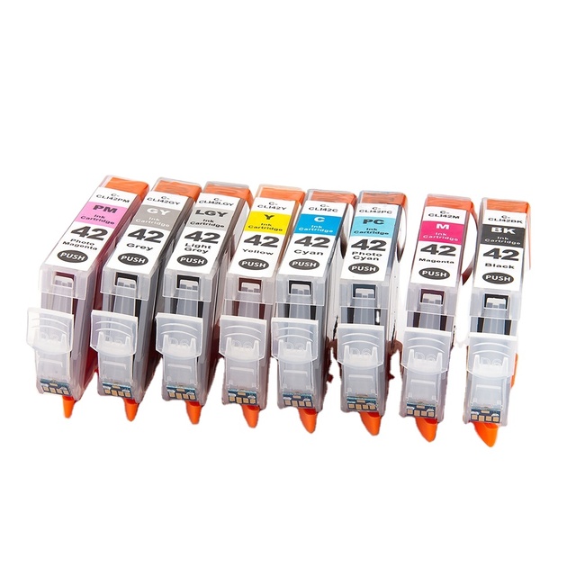 INK-TANK CLI 42 CLI42 CLI-42 Premium Color Compatible InkJet Ink Cartridge for Canon PIXMA Pro 100 100S Printer