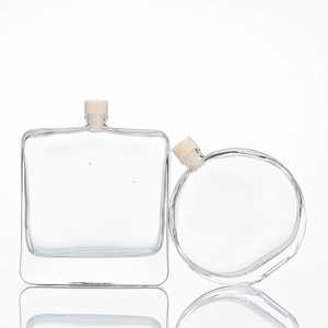 Customized transparency 100ml reed diffuser bottles luxury diffuser bottle