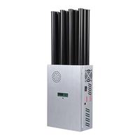 Amplificateur de signal portable haute puissance 37W avec 12 antennes pour téléphones GSM 2G 3G 4G 5G WIFI GPS Lojack, avec housse en nylon
