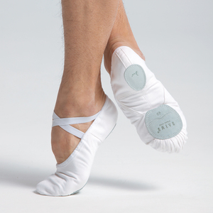 Scarpette da ballo da uomo scarpe da ballo in tela elasticizzata Performa da ballo con suola divisa per ragazzi/123131014 per adulti - Product Image 2