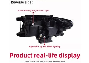 Ensemble de phares de voiture pour Toyota Prado 2018-2020 LC150 Full LED Head Lamps <span class=keywords><strong>Auto</strong></span> Accessories Sequential Turn Signal - Product Image 4