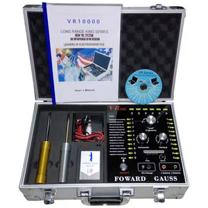 เครื่องตรวจจับโลหะใต้ดินระยะไกล VR10000 รุ่น VR-10000 เครื่องมือค้นหาสมบัติทองคำ เงิน ทองแดง ระดับมืออาชีพ - Product Image 3