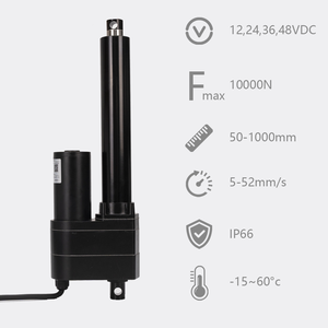 リニアアクチュエータ推力10000N永久磁石付き50-1000mmストローク農業機械用バケットリフト用カスタマイズ可能 - Product Image 2