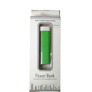 Banque d'alimentation portable en forme de rouge à lèvres 2600 mAh, mini chargeur au design coloré pour téléphones mobiles - Promotion - Product Image 4