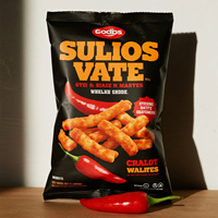 Sac aluminisé de joint latéral arrière de matériel aluminisé de catégorie comestible d'impression d'héliogravure personnalisée avec le zigzag pour le sac épicé de mylar de croustilles de pommes de terre