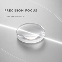 16mm F40 Optical Glass Convex Lens Precision Focusing Level Instrument Tools Measuring Equipment Parts Competitive Price