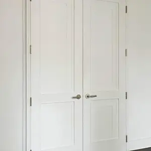 Customization Interior Wooden Door Melamine Solid Latest Teak Wood Door Design Interior MDF Doors For House Design