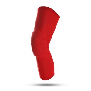 ナイロン膝パッドバスケットボールスポーツ圧縮スリーブ衝突防止ガード付きレッグカバーとプロテクター付き - Product Image 3