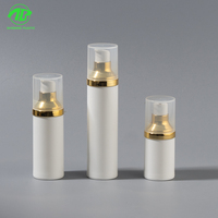 Flacon pompe sans air en plastique rechargeable pour sérum et crème PPWR 15ml, 30ml, 50ml pour emballage cosmétique