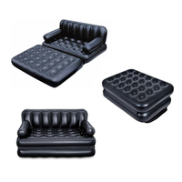 Fournisseur chinois de canapé-lit gonflable multifonctionnel en plastique pliable 5 en 1