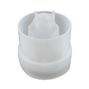 3D Simple Brillant Irrégulier Halloween Flottant Fantôme Bougeoir Silicone Moule pour Diy Ciment Résine <span class=keywords><strong>Bassin</strong></span> Succulent Bonsai Vase - Product Image 3