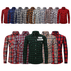 2023 Wholesale <b>Flannel</b> <b>Shirts</b> for Men High Quality <b>Oversize</b> <b>Flannel</b> <b>Shirts</b> Plaid <b>Flannel</b> <b>Shirts</b> for Men - Product Image 1