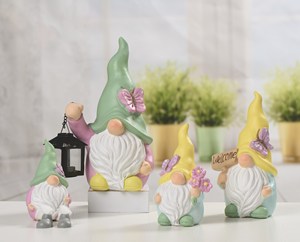 Vente chaude <span class=keywords><strong>en</strong></span> céramique décor à la maison drôle <span class=keywords><strong>lapin</strong></span> mignon ornements de Pâques animal fée jardin cadeau artisanat pour la décoration intérieure extérieure - Product Image 4