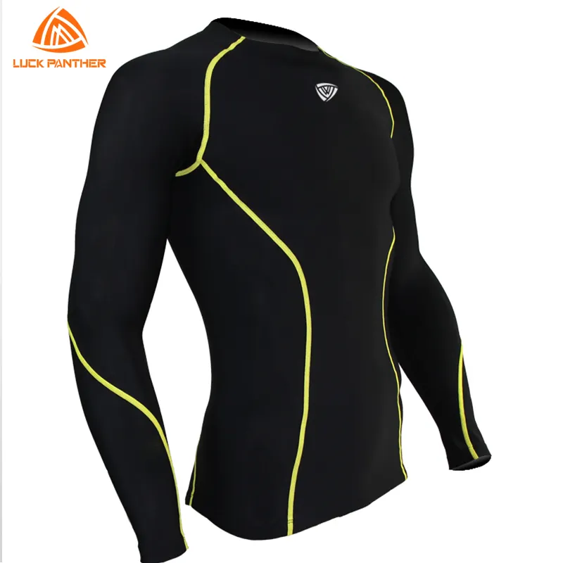 Camisa de compresión con estampado personalizado para hombre, camisa de protección contra la humedad, diseño ustmized