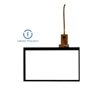 7 Zoll Wasserdichtes Kratzfestes Staubdichtes Kapazitives Touchpanel mit Hochhelligkeits-LCD für Smart Home
