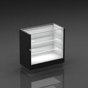 ตู้โชว์ร้านค้าระดับมืออาชีพตู้โชว์เครื่องประดับน้ำหอมตู้โชว์แก้ว LED เคาน์เตอร์ขายปลีก - Product Image 4