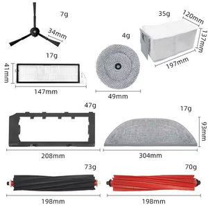 Stofzuigeronderdelen Hoofdborstel Spinrandborstel Stofzak Filter Mop Pad Geschikt voor Roborock S8 MaxV ultra Accessoires - Product Image 6