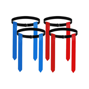 Cinturones Ajustables, Impermeables, Ecológicos y Duraderos para Fútbol Americano con Banderas, para Conjunto de Fútbol Americano con Banderas - Product Image 1