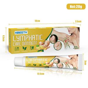 Crema de dragado linfático OEM, crema de hierbas auxiliar para pecho, axila, cuello, ganglio linfático, glándula mamaria, tratamiento de desintoxicación antihinchazón - Product Image 6