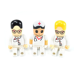 कार्टून प्रकार डॉक्टर नर्स मेमोरी स्टिक Pendrive 64gb Cle यूएसबी फ्लैश डिस्क ड्राइव 16gb 4 8 32 128gb कार्टून यूएसबी फ्लैश ड्राइव - Product Image 5