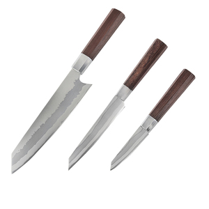 하이 퀄리티 8 ''합성 스틸 스테인레스 스틸 거울 블레이드 칼 일본 요리사 나무 손잡이 칼 부엌 용 - Product Image 5