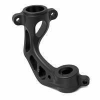 Pièces de cardan en aluminium 7075 noir anodisé dur usinées CNC sur mesure pour stabilisateur de caméra de drone et équipement de photographie aérienne