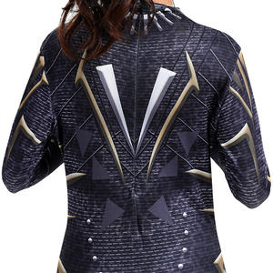 Traje de Lujo de <span class=keywords><strong>Pantera</strong></span> <span class=keywords><strong>Negra</strong></span> de <span class=keywords><strong>Wakanda</strong></span> para Mujer y Niños, Mono de Superhéroe de <span class=keywords><strong>Pantera</strong></span> <span class=keywords><strong>Negra</strong></span>, Disfraz de Cosplay, Traje de Halloween - Product Image 4