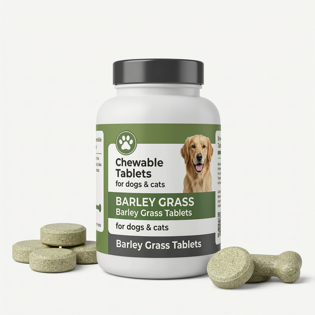 Premium Natural Barley Grass Tablets for Daily Wellness Support and Plant Based Nutrition Complement