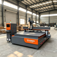 Máquina Router CNC ATC 1325 con configuración de riel guía lineal cuadrado de 30 mm de Taiwán, estructura de funcionamiento estable