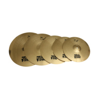 Professional Percussion Drum Set Brass Cymbals 14HiHat+16Crash+18Crash+20Ride High Grade Handmade for Professional Performance