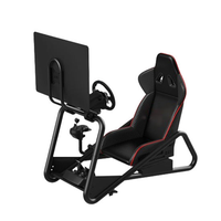 Support de volant de course et siège pliant personnalisé pour manette de jeu, idéal pour les parcs d'attractions