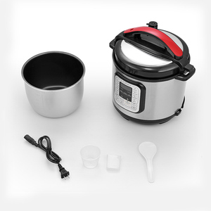 <span class=keywords><strong>Olla</strong></span> <span class=keywords><strong>a</strong></span> <span class=keywords><strong>Presión</strong></span> <span class=keywords><strong>Eléctrica</strong></span> de Acero Inoxidable de 6L, 900W, con Ajuste de <span class=keywords><strong>Presión</strong></span>, Pantalla LED, Uso Comercial y Hotelero, 10 en 1 - Product Image 5