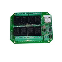Tuya 8-way WiFi/Zigbee remote relay adapter with 433 remote control pulse function supports smart speakers