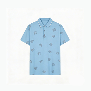 Custom Logo Design Multi Color Summer Premium Luxury Polyester Breathable Moisture Wicking Dry Fit Mens <b>Collared</b> Polo <b>T</b> <b>Shirts</b> - Product Image 1