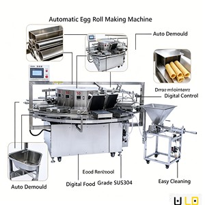 Machine à rouleaux d'œufs électrique automatique standard d'exportation, à <span class=keywords><strong>disque</strong></span> rotatif, avec plusieurs moules, pour une production continue sur le long terme <span class=keywords><strong>et</strong></span> des coûts réduits - Product Image 2