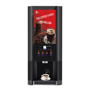 Three Flavors Hot and Cold <b>Automatic</b> One Instant <b>Coffee</b> <b>Machine</b> Milk Tea Customized Three Flavors Hot and Cold Double Temperatur - Product Image 1