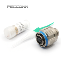 Connecteur électrique circulaire industriel PSCCONN série D38999 III J599 26FB35SN 33A 400V, fiche aviation à écrou de blocage, 13 broches