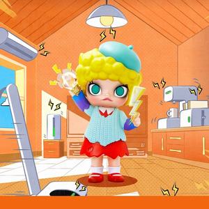 POPMART MOLLY Série Super Pouvoir Instantané Boîte Mystère PVC Échelle 1/12 Style Mythologie Chinoise Ornements Exquis - Product Image 2