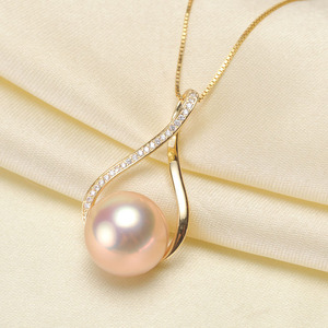 Colgante de Plata S925 con Cuentas de 11-13 mm, Soporte para Colgante de Collar Femenino DIY, Accesorios Tipo Corrector, Colgantes de Diamantes 3315 - Product Image 1