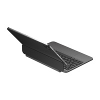 Keyboard 78-Tombol Scissor Switch Nirkabel dengan Kontrol Suspensi Magnetik Ukuran Penuh, Touchpad, RGB Backlit, Tahan Air, USB-C, 500mAh