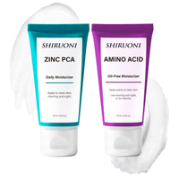 Crème Hydratante Quotidienne Personnalisée Équilibrante pH Apaisante Améliore la Texture de la Peau Hydratation Longue Durée à l'Acide Aminé de Zinc