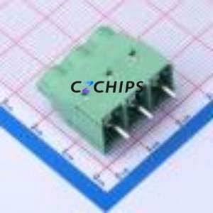 DG636-7.62-03P-14-02A(H) Screw Terminal Block Through hole Component (THT),P=7.62mm Connector 1x3P 7.62mm Through Hole 3P - Product Image 2